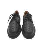 Pantofi barbati Enrico Mori, 43, piele, negru - imagine 3