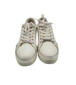 Adidasi dama 37, imitatie de piele, alb - imagine 3