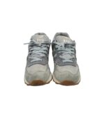 Adidasi dama New Balance, 38, piele intoarsa, material textil, gri - imagine 3