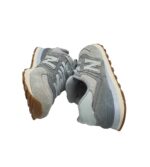 Adidasi dama New Balance, 38, piele intoarsa, material textil, gri - imagine 4