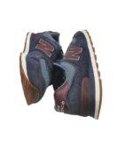 Adidasi barbati New Balance, 43, piele intoarsa, material textil, albastru - imagine 4