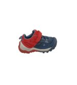 Adidasi copii Quechua, 27, imitatie de piele, material textil, albastru rosu