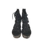 Sandale dama Graceland, 37, material textil, negru - imagine 2