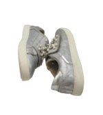 Adidasi dama 40, imitatie de piele, gri - imagine 4