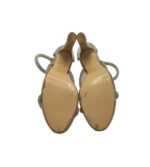 Sandale dama 39, imitatie de piele, auriu - imagine 5