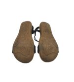 Sandale dama Annie G, 38, material textil, negru - imagine 5