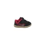 Adidasi copii Nike, 22, imitatie de piele, material textil, negru