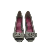 Pantofi dama Bugatti, 39, piele, gri - imagine 3