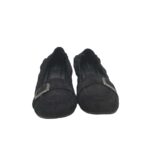 Mocasini dama Graceland, 42, material textil, negru - imagine 3