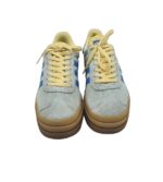 Adidasi dama Adidas, 38, piele intoarsa, gri - imagine 3