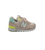 Adidasi dama New Balance, 38, piele intoarsa, roz