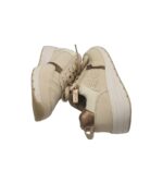 Adidasi dama 38, imitatie de piele, bej - imagine 4