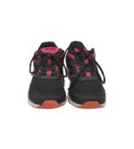 Adidasi dama Toptex, 38, imitatie de piele, material textil, negru roz - imagine 3