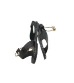 Sandale dama 38, imitatie de piele, negru - imagine 4