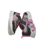 Adidasi copii Skechers, 33, material textil, roz negru - imagine 4