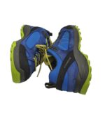 Adidasi barbati Centimo, 42, piele intoarsa, material textil, albastru - imagine 4