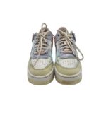Adidasi dama Nike, 36, piele, alb gri - imagine 3
