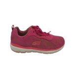 Adidasi dama Skechers, 40, material textil, roz