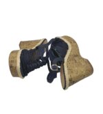 Sandale dama New Look, 38, material textil, bleumarin - imagine 4