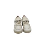 Adidasi copii 26, imitatie de piele, alb - imagine 3