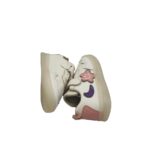 Adidasi copii 26, imitatie de piele, alb - imagine 4