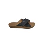 Saboti dama 36, imitatie de piele, negru