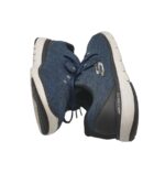 Adidasi barbati Skechers, 43, material textil, bleumarin - imagine 4