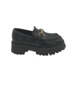 Mocasini dama Asos 38, imitatie de piele,  negru