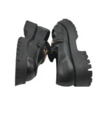 Mocasini dama Asos 38, imitatie de piele,  negru - imagine 4
