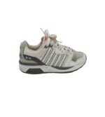 Adidasi barbati K-Swiss, 42, imitatie de piele, piele, alb gri