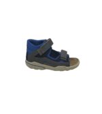 Sandale copii Pepino, 28, imitatie de piele, material textil, gri albastru