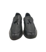 Mocasini barbati  45, piele, negru - imagine 3