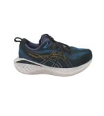 Adidasi barbati Asics, 46, material textil, negru albastru