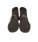 Ghete barbati Clarks, 42, piele intoarsa, maro - imagine 3