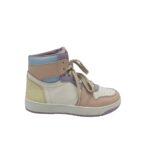 Adidasi dama 41, imitatie de piele, alb roz