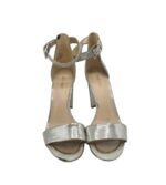 Sandale dama Nine West, 39, material textil, gri - imagine 3