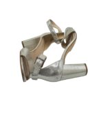 Sandale dama Nine West, 39, material textil, gri - imagine 4