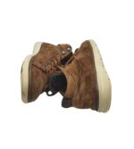 Ghete barbati Dune, 41, piele intoarsa, maro - imagine 4