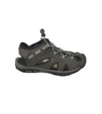 Sandale barbati Walkx, 42, imitatie de piele, gri