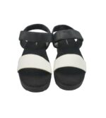 Sandale dama Walkmaxx, 42, imitatie de piele, alb negru - imagine 2