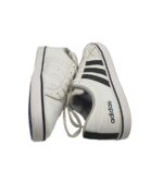 Tenisi barbati Adidas, 41, imitatie de piele, alb - imagine 4