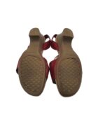 Sandale dama Aerosoles, 38, piele intoarsa, piele, rosu - imagine 5