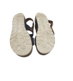 Sandale dama Punch, 36, imitatie de piele, bleumarin - imagine 5