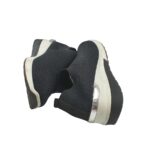 Adidasi dama 38, material textil, negru - imagine 4