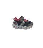 Adidasi copii Cupcake, 28, imitatie de piele, material textil, negru gri