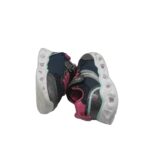 Adidasi copii Cupcake, 28, imitatie de piele, material textil, negru gri - imagine 4