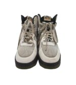 Adidasi barbati Nike, 43, imitatie de piele, material textil, alb gri - imagine 3