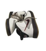 Adidasi barbati Nike, 43, imitatie de piele, material textil, alb gri - imagine 4