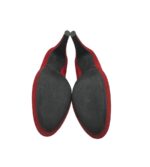 Pantofi dama Mascaro, 40, piele intoarsa, rosu - imagine 5