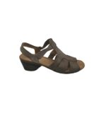 Sandale dama Gabor, 38, material textil, piele, ,bej